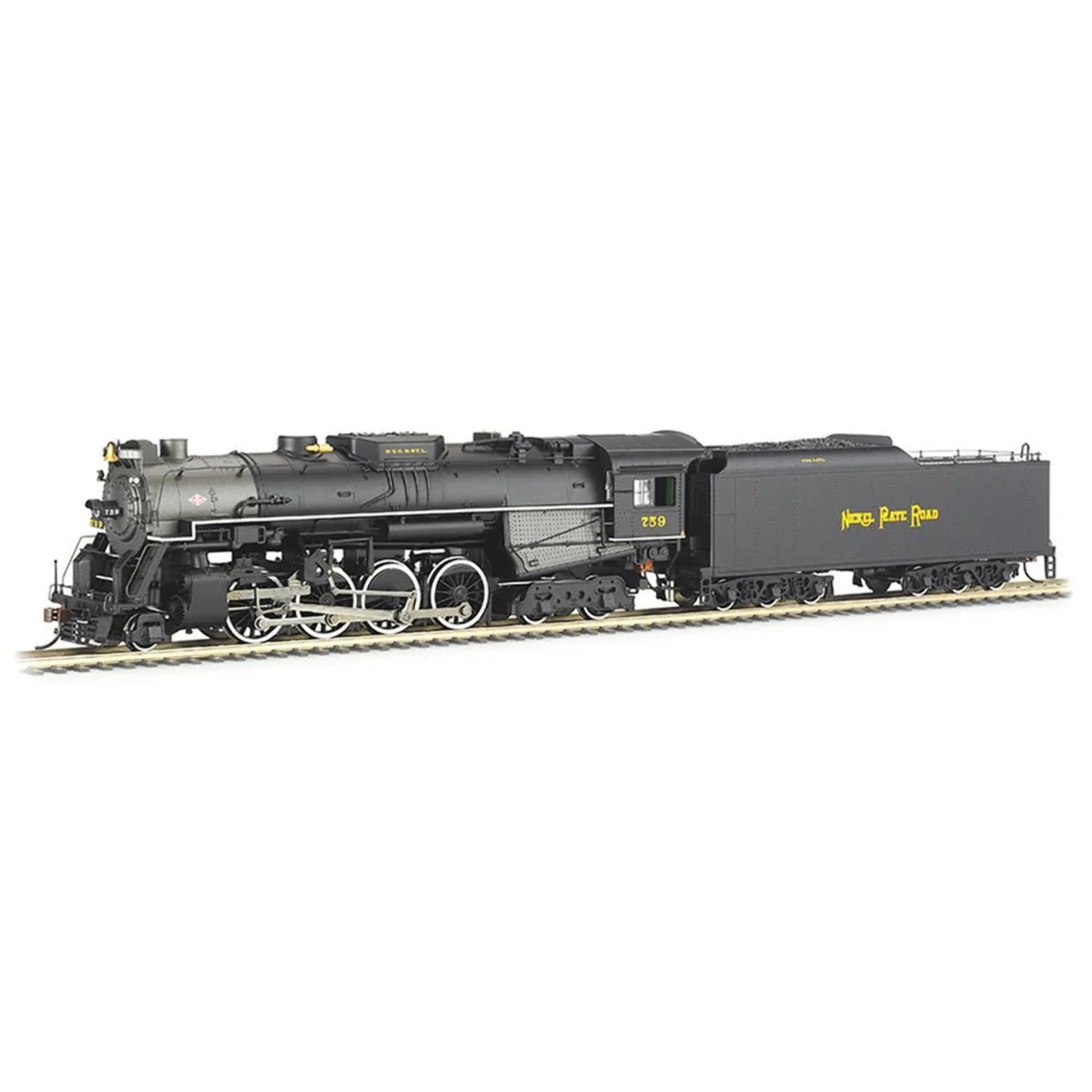 Bachmann HO 2-8-4 Berkshire Steam Locomotive, Nickel Plate No. 759 