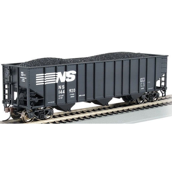 Bachmann-Bethlehem Steel 3-Bay 100-Ton Open Hopper - Ready to Run - Silver Serie