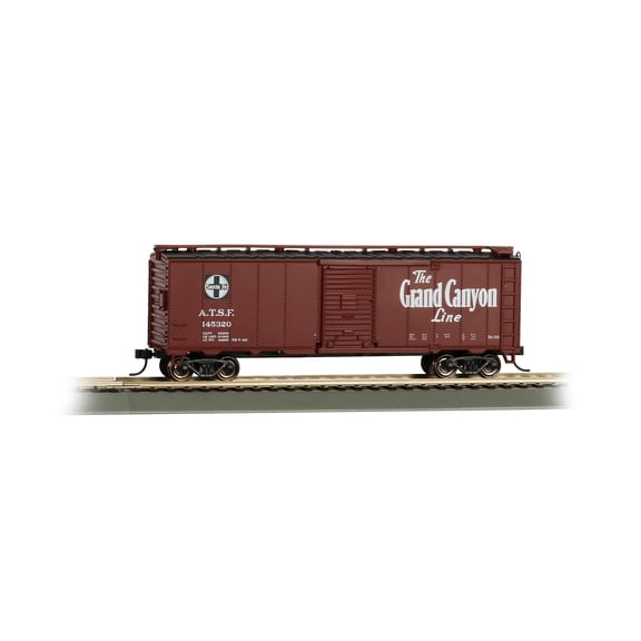 Bachmann 16503 HO Santa Fe Map Grand Canyon 40' Box Car