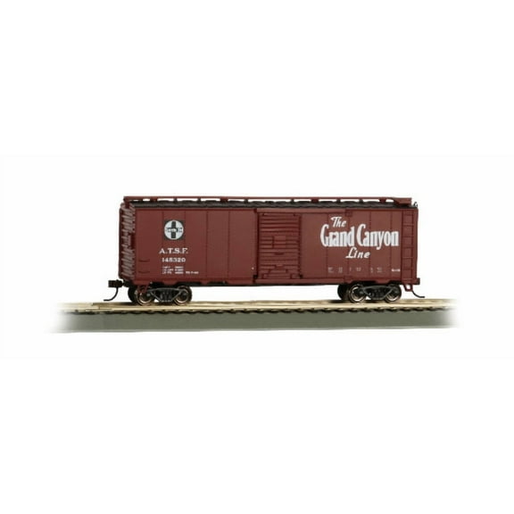 Bachmann 16503 HO Scale GRAND CANYON 40' SANTA FE MAP BOX CAR
