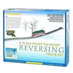 Bachmann Industries BT-44847 N Scale E-Z Point To Point Reversing Track Set