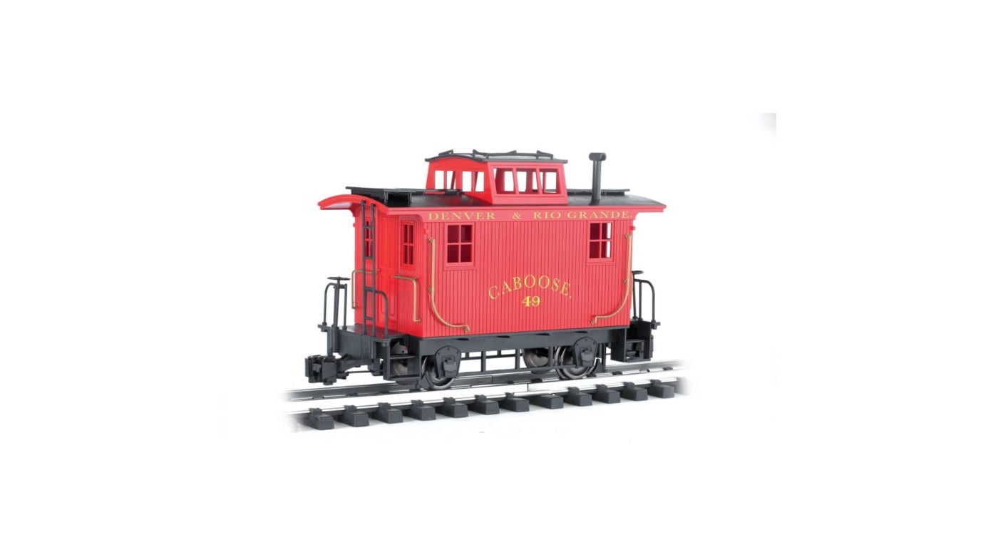 Caboose Bobber Durango & Silverton Bachmann jaune wagon de queue HO