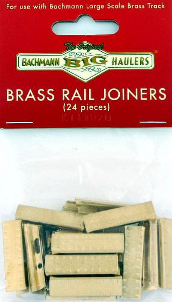Bachmann Industries G Brass Rail Joiner 24 BAC94657 G Track