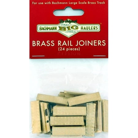 Bachmann Industries G Brass Rail Joiner 24 BAC94657 G Track