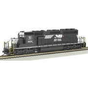 Bachmann-EMD SD40-2 w/DCC & Sound -- Norfolk Southern #3430 black, white, Horse