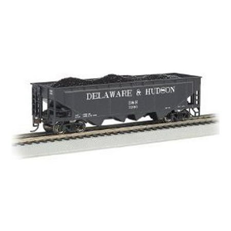 Bachmann Industries HO Scale Delaware and Hudson 40 Quad Hopper Multi-Colored