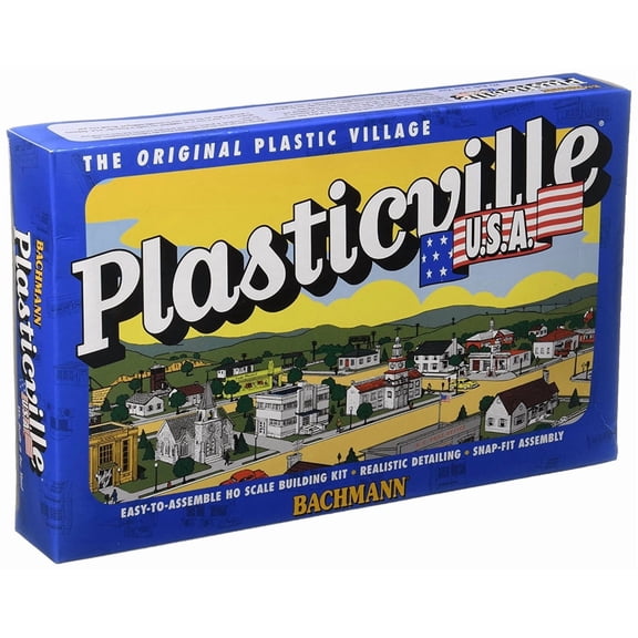 BAC45161 HO Scale Marshals Office & Restaurant Kit