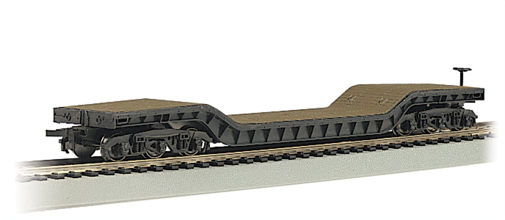 Bachmann-Silver Series(R) Depressed-Center Flatcar - Ready to Run -- Empty - No