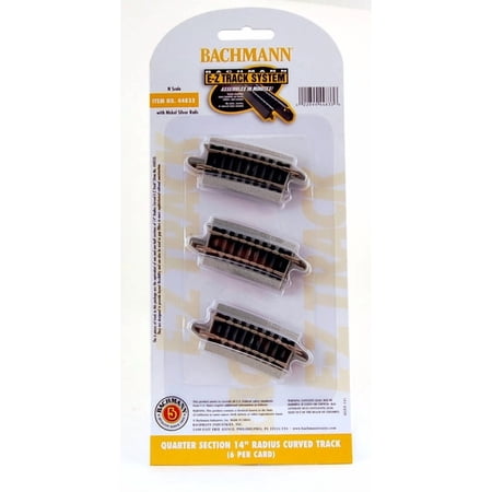 Bachmann-E-Z Tr NS 1/4 14" Rad 6/ - N