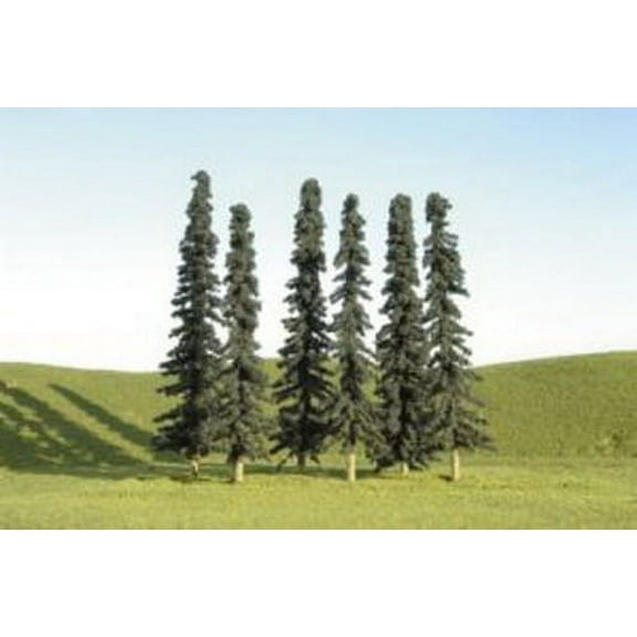 Bachmann Industries Scenescapes Conifer Trees 5-6 6 BAC32003 Train Scenery Non Scale