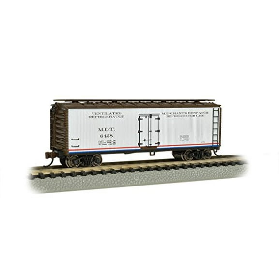 Bachmann-40' Wood Reefer - Ready to Run -- Merchant's Despatch MDT (white, Boxca