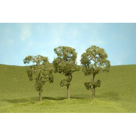 Bachmann SceneScapes™ 3 to 4 Inch Maple Trees, Pkg. of 3