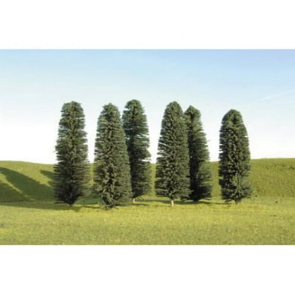 Bachmann - SceneScapes Layout-Ready Trees -- Cedar Trees 8-10" pkg(3) - O