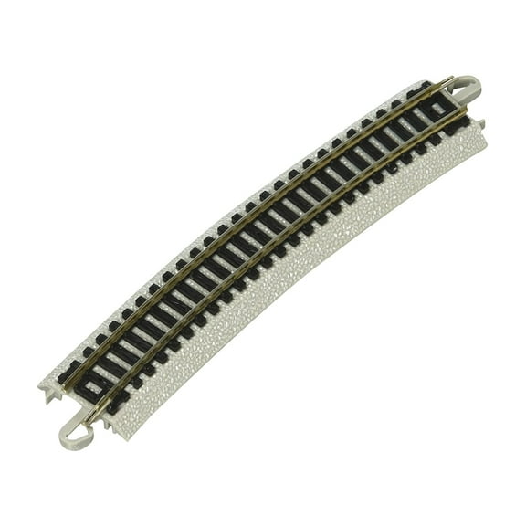 Bachmann Trains 44884 N Scale 19 In Radius Model Train Tracks, 50 Pcs