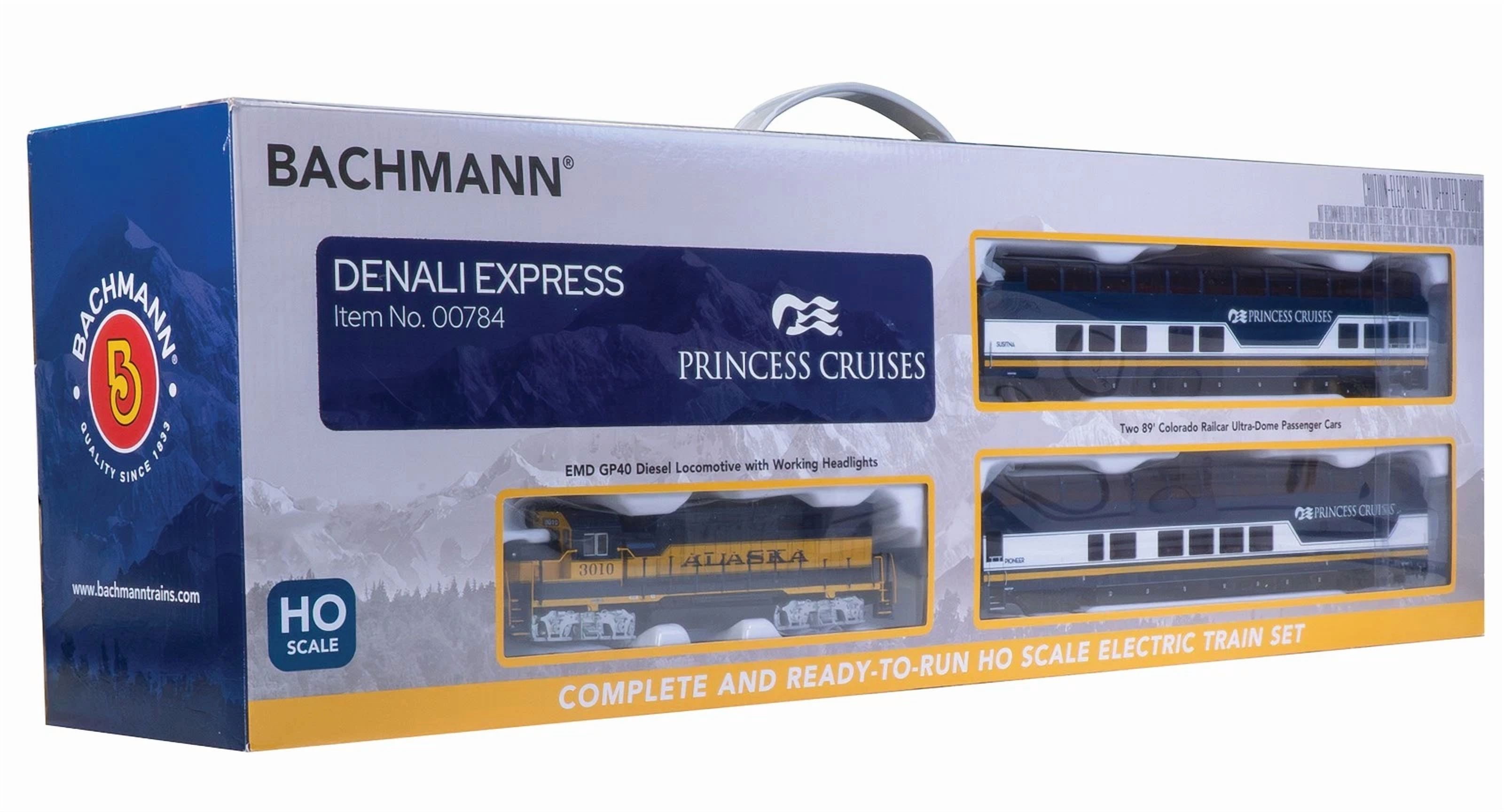 Bachmann Trains - Denali Express Ready To Run Electric Train Set - HO Scale