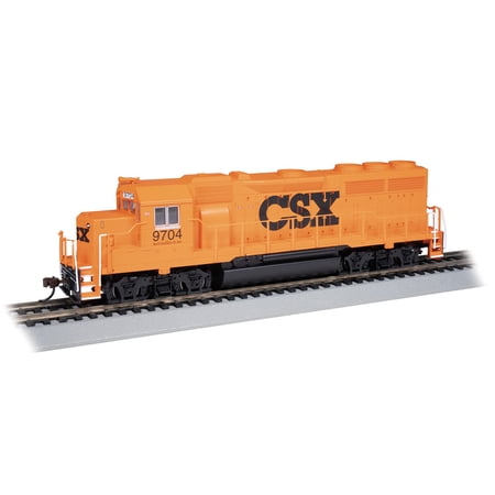 Bachmann Trains - EMD GP40 - Diesel Locomotive - CSX? #9704 - MOW - HO Scale