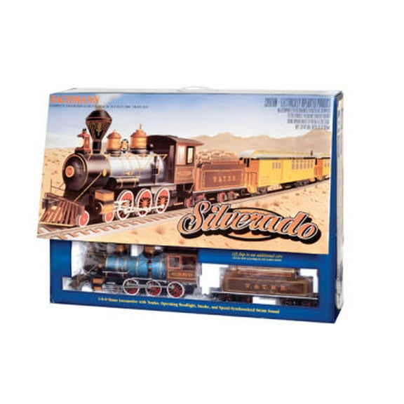 Bachmann Trains G Scale Silverado Virginia and Truckee Ready To Run Electric Powered Model Train Set