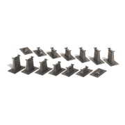 Bachmann Trains HO Scale 14 Piece E-Z Track Graduated Pier Set