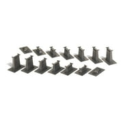 Bachmann Trains HO Scale 14 Piece E-Z Track Graduated Pier Set