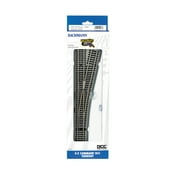 Bachmann Trains HO Scale Nickel Silver Track E-Z Command DCC Turnout
