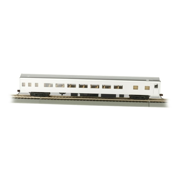 Bachmann Trains HO Scale Painted Unlettered Aluminum Coach Car
