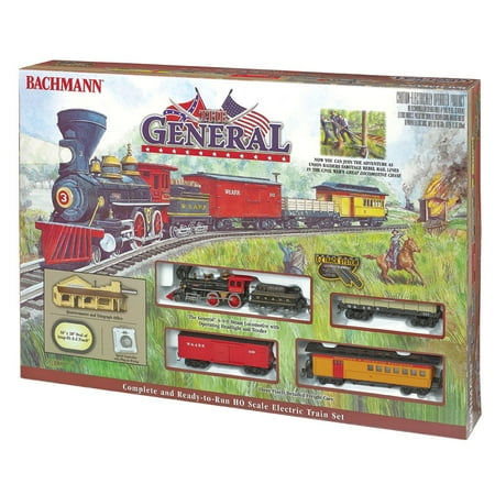 Bachmann Trains HO Scale The General Ready To Run Electric Powered Model Train Locomotive