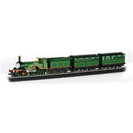 Bachmann Trains HO Scale Thomas & Friends Emily's Passenger Set Ready To Run Electric Train Set