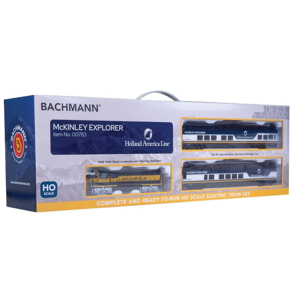 Bachmann Trains - McKinley Explorer Ready To Run Electric Train Set - HO Scale