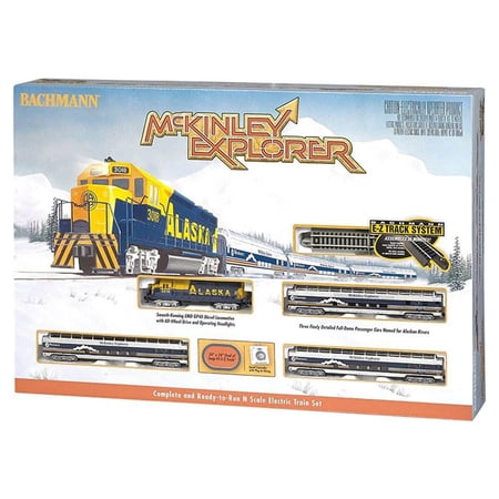 Bachmann Trains N Scale Mckinley Explorer Ready To Run Electric Train Set