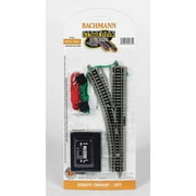 Bachmann Trains N Scale Remote Turnout Left Train Track Accessory (1/Card)