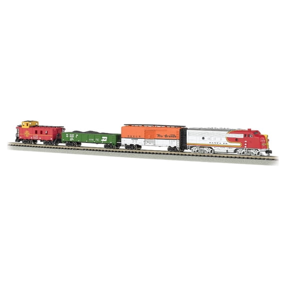 Bachmann Trains N Scale Super Chief Ready To Run Electric Powered Model Train Set