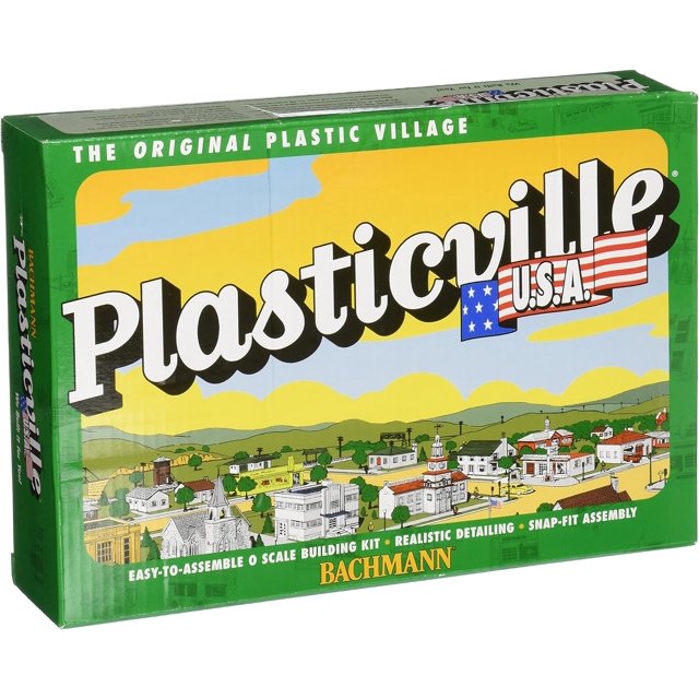 Bachmann Trains PLASTICVILLE U.S.A. BUILDINGS CLASSIC KITS CAPE