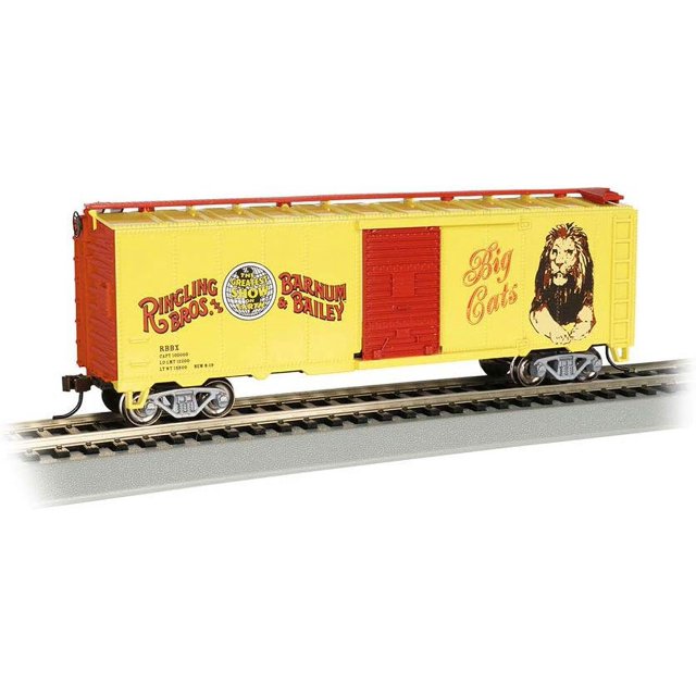 Bachmann Trains Ringling BROS. and Barnum & Bailey Lion Box CAR HO