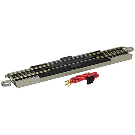 Bachmann Trains Snap-Fit E-Z Track 9 in. Straight Terminal Rerailer with Wire