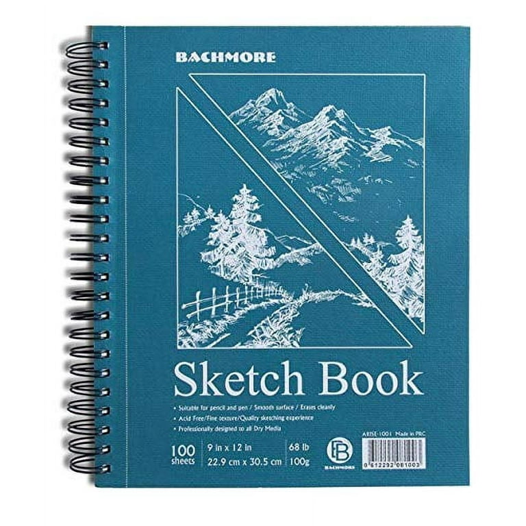 https://i5.walmartimages.com/seo/Bachmore-Sketchpad-9X12-Inch-68lb-100g-100-Sheets-Spiral-Bound-Sketch-Book-Artist-Pro-Amateurs-Marker-Art-Ink-Colored-Pencil-Acrylic-Paint-Charcoal-S_b08f6695-8acc-485e-8cd1-4969ccf403ee.a9ea8f7b1fa1660523b1b581f1e9a31a.jpeg?odnHeight=768&odnWidth=768&odnBg=FFFFFF