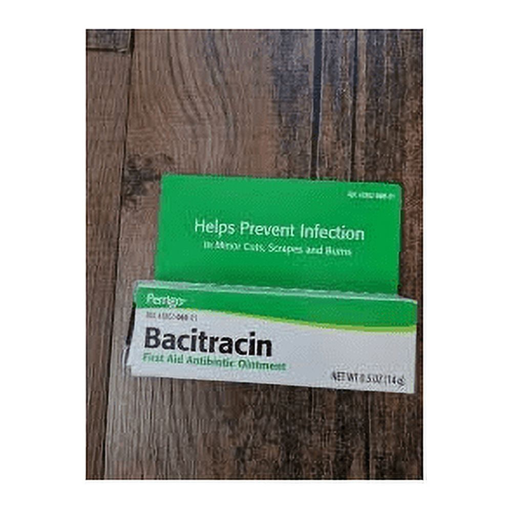Bacitracin Ointment First Aid Antibiotic Prevent Minor Cuts & Burn, 0.5
