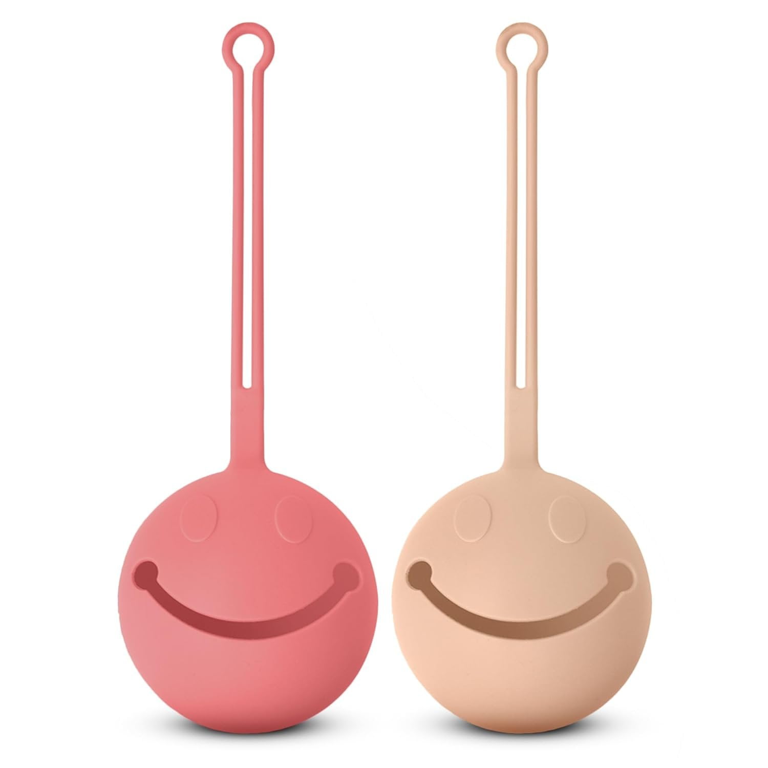 Back Bay Play Silicone Pacifier Holder Case for Diaper Bag, Eating