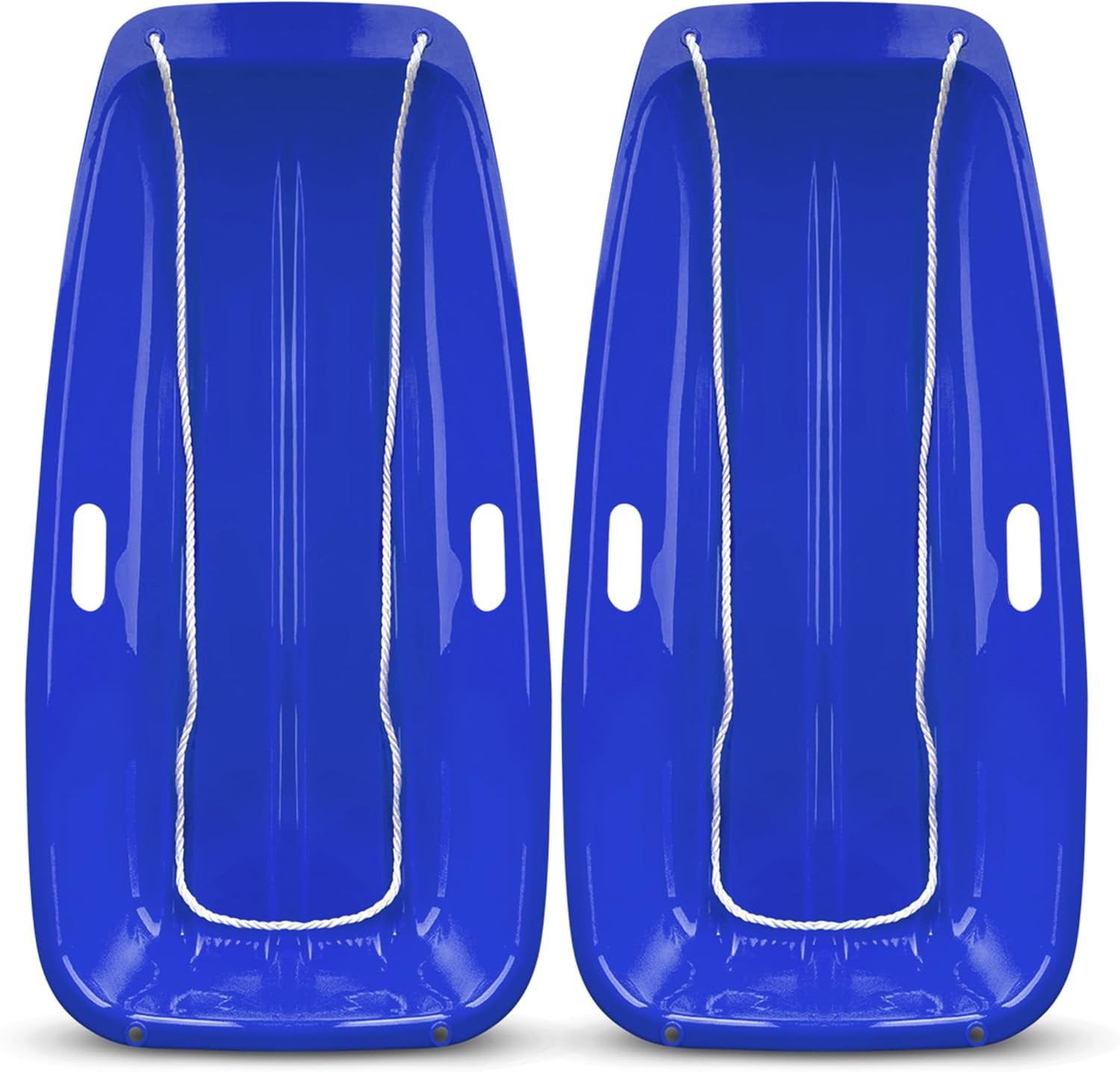 Back Bay Play Winter Snow Sleds Plastic Snow Sled for Kids and Adults