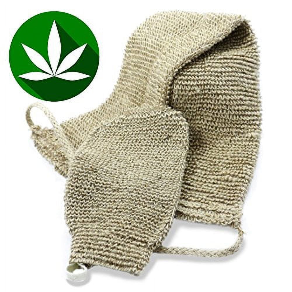 Back & Body Scrubber, Exfoliating Glove, NEW & IMPROVED, Durable