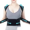 thumbnail image 1 of Back Brace For And Upper Spine Support Adjustable Posture Trainer For Neck Shoulder Non Breathable Under, 1 of 7