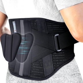 Back Brace for Lower Back Pain women, back support belt for men,Back Support Brace for Lifting at Work, Brace for Pain Relief, Herniated Disc, Sciatica, Scoliosis And More (Black,S/M Fit 23
