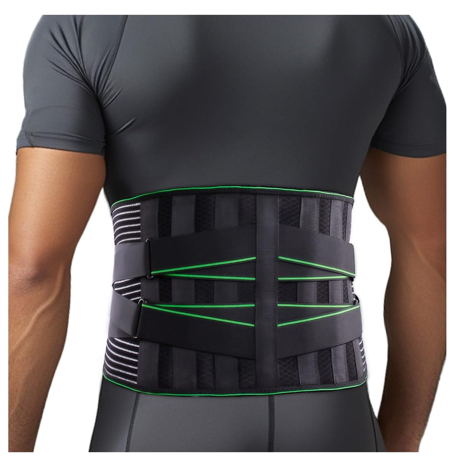 Back Brace for Lower Back Pain Women/Men, Back Support Belt with 6