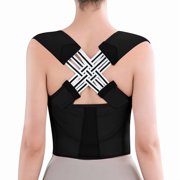 Back Brace Posture Corrector For Women And Men Adjustable Upper Support For Pain Relief, Spine Alignment, And Shoulder Correction, Invisible Under Clothes