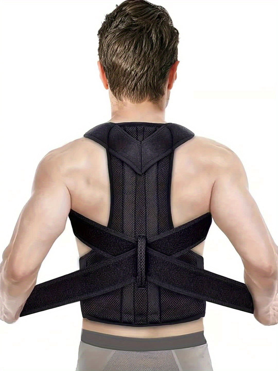 Back Brace Posture Corrector for Women and Men, Back Braces for Upper and Lower Back Pain Relief, Adjustable and Fully Back Support Improve Posture and Lumbar Support