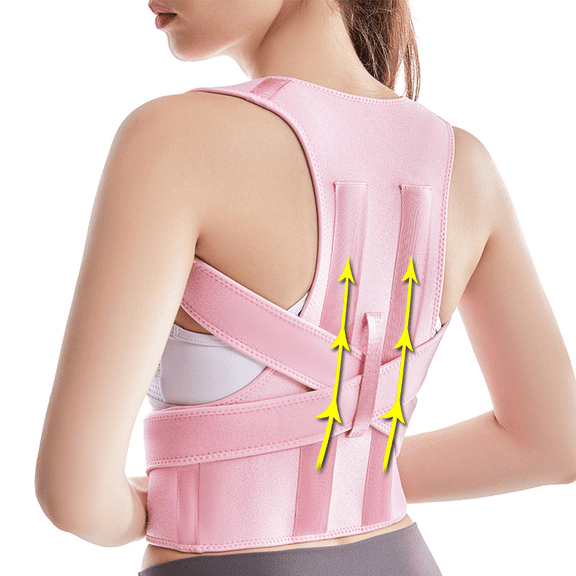 Back Brace Posture Corrector for Women and Men, Shoulder Straightener Adjustable Back Support Upper and Lower Back Pain Relief - Scoliosis Hunchback Hump Thoracic Spine Corrector