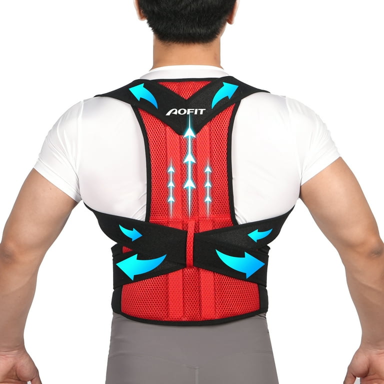 Men's back posture brace shop
