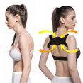thumbnail image 1 of Back Brace Posture Corrector for women- Bionic System Adjustable Upper Back Support Shoulder Posture Brace for Women, Back Straightener Neck Pain Relief, 1 of 6