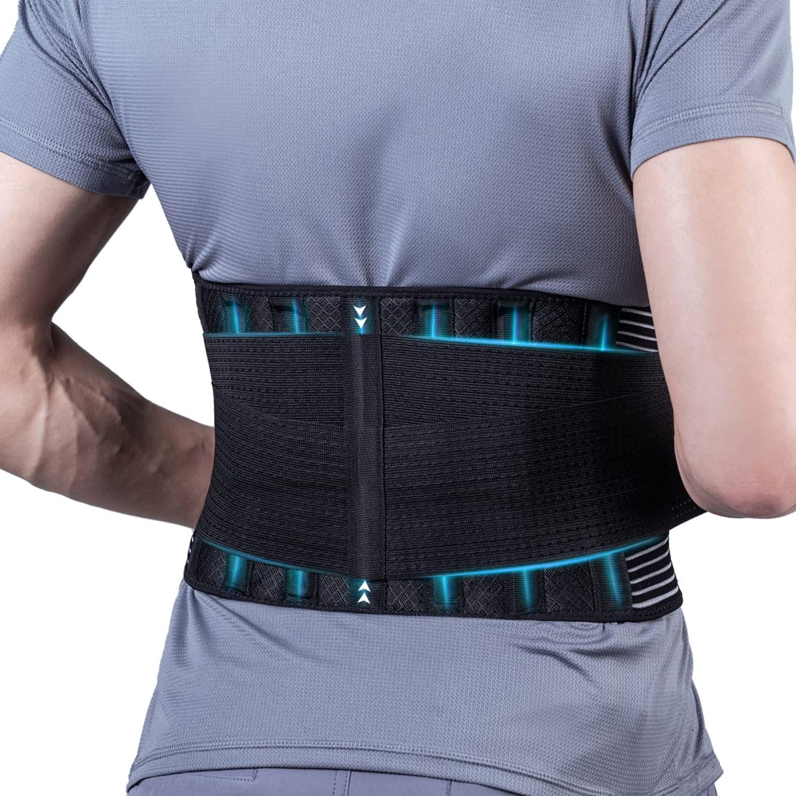 Back Brace for Lower Back Pain Relief with 6 stays, Back Support Belt ...