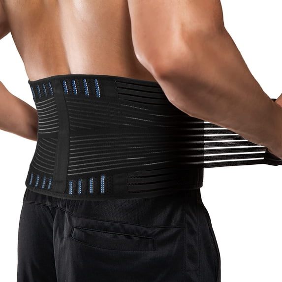 Back Brace for Men and Women - Breathable Waist Lumbar Lower Back Support Belt for Sciatica, Herniated Disc, Scoliosis Back Pain Relief