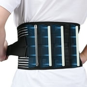 Back Brace with 6 Stays Breathable Lumbar Support Back Support Belt for men & women, L